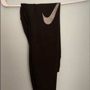 black Nike leggings, size small.